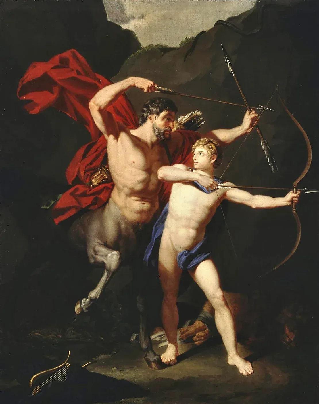 A Educação de Aquiles pelo Centauro Quíron